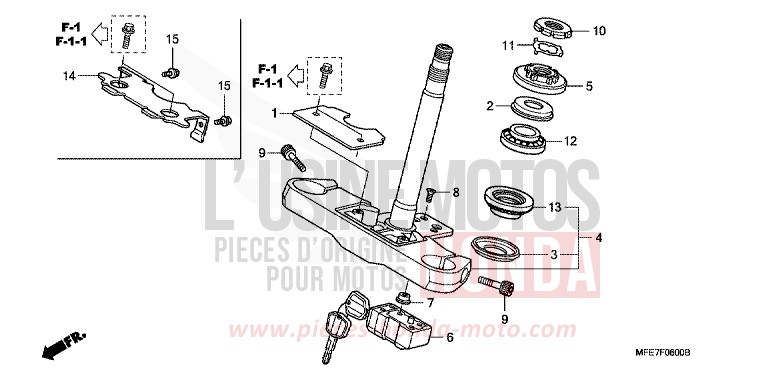 LENKSCHAFT von Shadow Aero GRAPHITE BLACK (NHB01A) von 2008